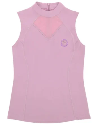 EQUITHÈME Camiseta Carla Sin Mangas Morado