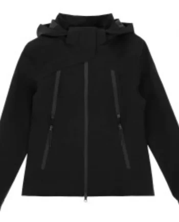 EQUITHÈME Chaqueta Astrid Impermeable Negro