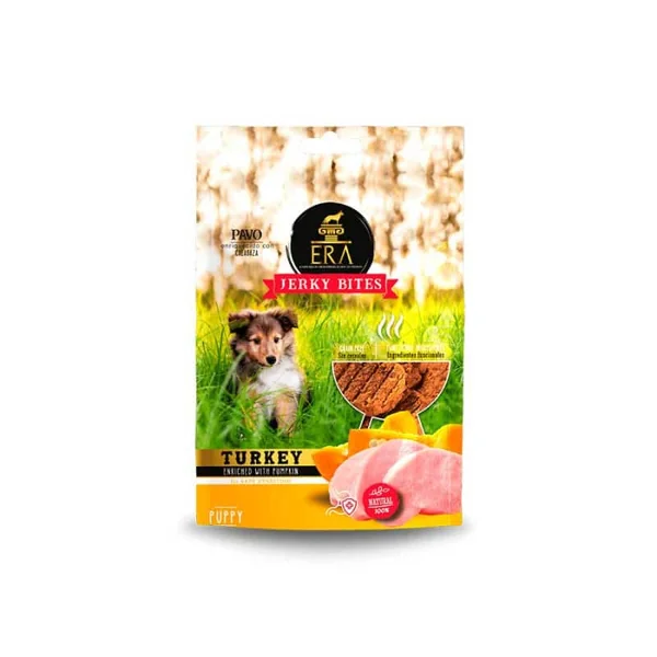ERA JERKY BITES SNACKS GRAIN FREE 90gr x 10uds al mejor precio | Comprar en La Tienda del Pienso