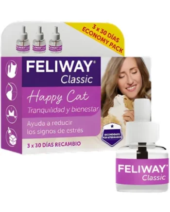 Feliway Classic Recambio 3x48ml 3 Meses