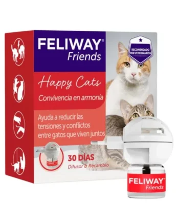 Feliway Friends Difusor + Recambio 48ml 1 Mes