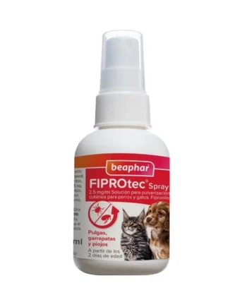 FIPROtec Spray Antiparasitario para Perros Pequeños y Gatos