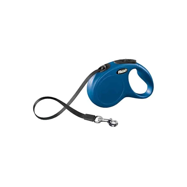 Flexi New Classic Cinta Azul S 5m al mejor precio | Comprar en La Tienda del Pienso