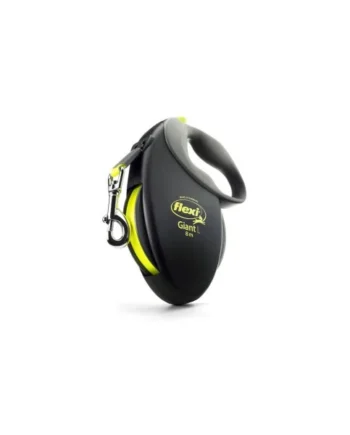 Flexi para perros NEON GIANT con cinta