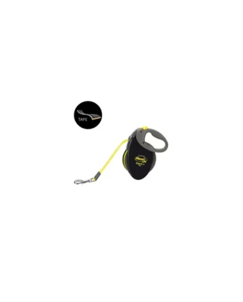Flexi para perros NEON GIANT con cinta