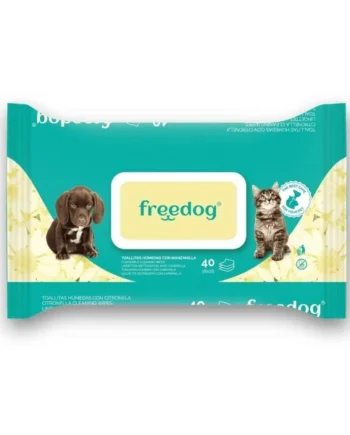 Freedog Toallitas Húmedas Manzanilla (40 uds)