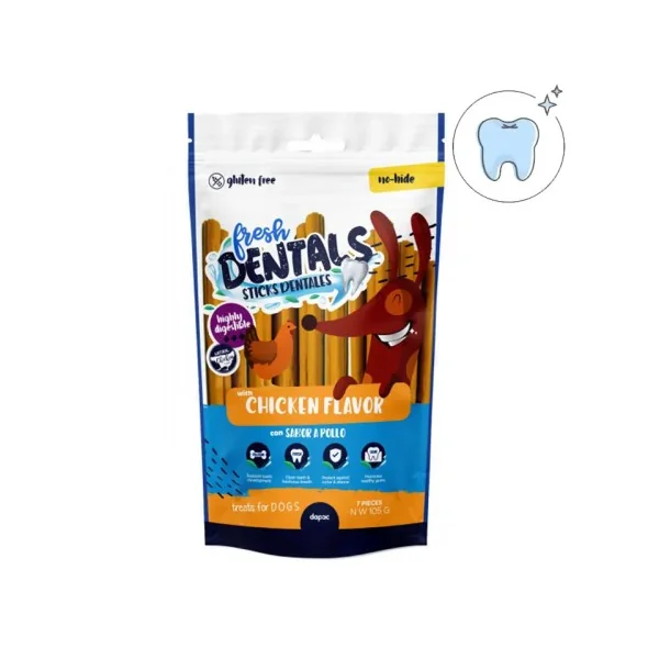 Fresh Dentals Sticks de pollo 15 gr