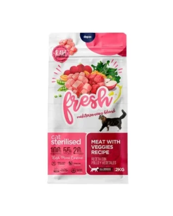 Fresh Mediterranean Blend Cat Sterilised - 2 kg