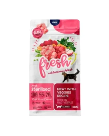 Fresh Mediterranean Blend Cat Sterilised - 6 kg