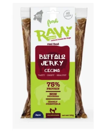 Fresh Raw Cecina de búfalo horneada 100gr