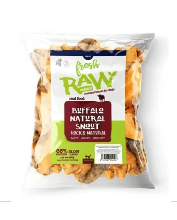 Fresh Raw Hocico natural de búfalo - 12 und