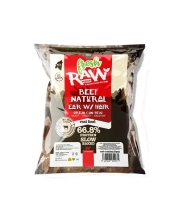 Fresh Raw Oreja de ternera con pelo - 5 und
