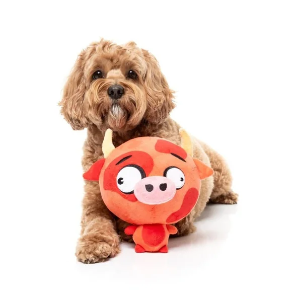 FuzzYard Peluche Moo Hammad Ali Noggins para Perro