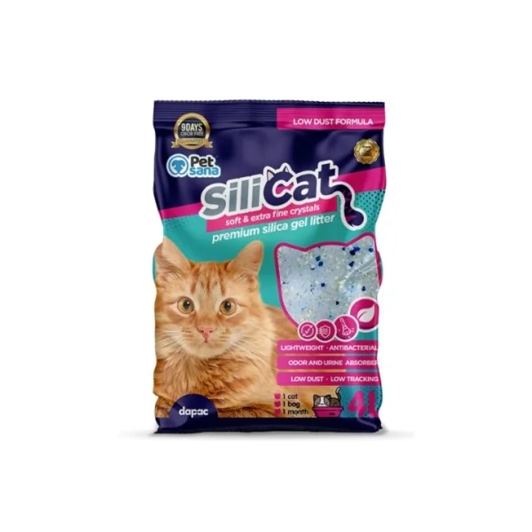 Gel de Sílice Súper Absorbente Silicat de PetSana - 4 L