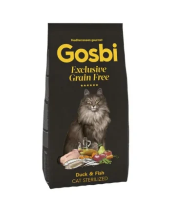 Gosbi Exclusive Grain Free Duck & Fish Cat Sterilized
