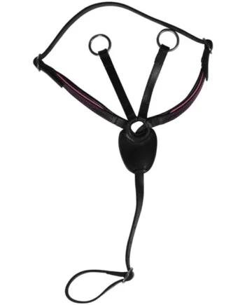 HKM Hobby Horsing Martingala Negro/Rosa