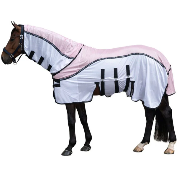 HKM Manta Antimoscas Light Rosa Blanco