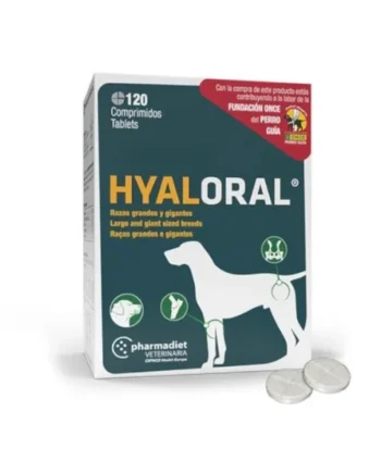 HYALORAL - para perros de raza grande - 120 comprimidos
