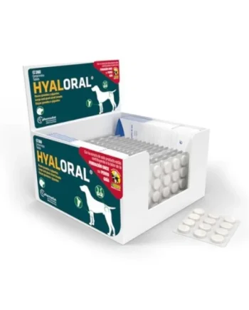 HYALORAL - para perros de raza grande- 12 comprimidos (1 blíster)
