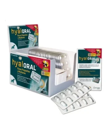 HYALORAL - para perros de raza pequeña- 10 comprimidos (1 blíster)