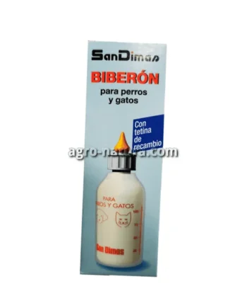 Kit biberon pequeño animales 50ml - Nobby