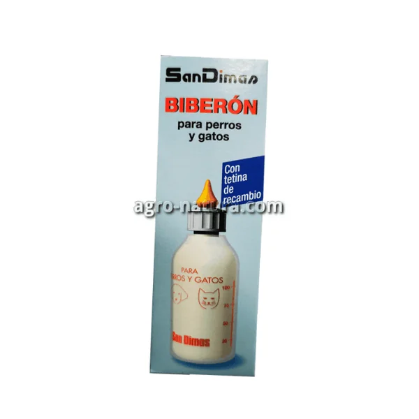 Kit biberon pequeño animales 50ml - Nobby