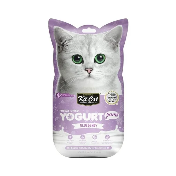 Kit Cat Yogurt Yums de Arándanos para Gato