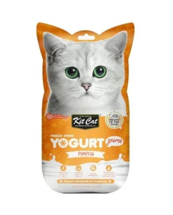 Kit Cat Yogurt Yums de Calabaza para Gato