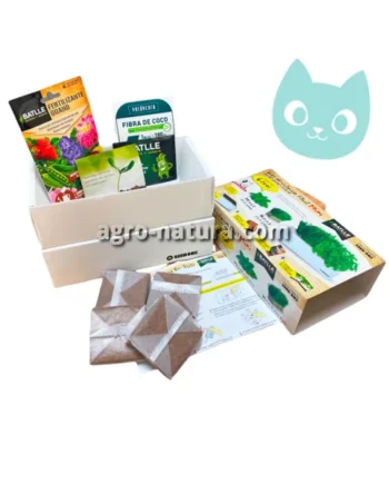 Kit de cultivo fácil para gatos
