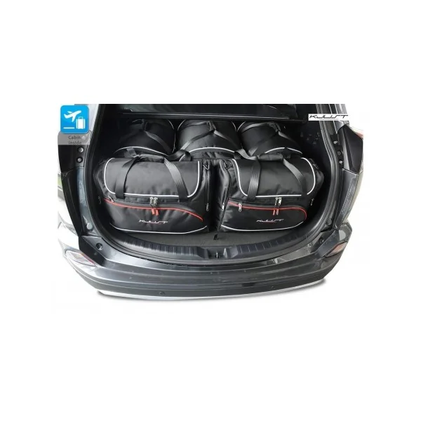 Kit de maletas a medida para Toyota RAV4 Hibrido (2015 - 2018)
