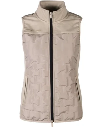 Lauria Garrelli Chaleco Limone Gris/Beige
