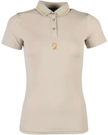 Lauria Garrelli Poloshirt Limone Gris/Beige