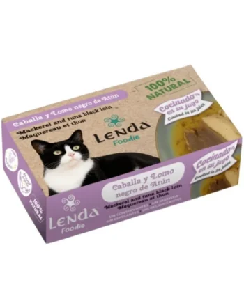 Lenda Caballa y Lomo Negro de Atún para Gato