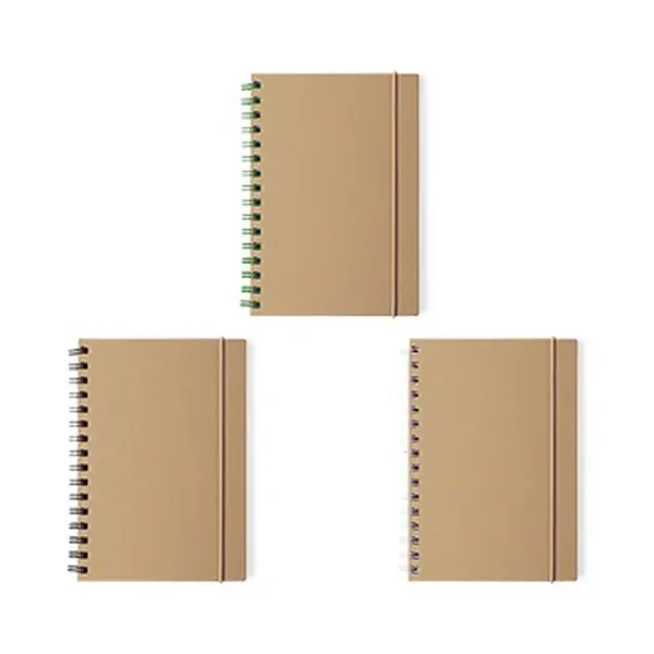 Libreta anillas ecológica con tapas rígidas