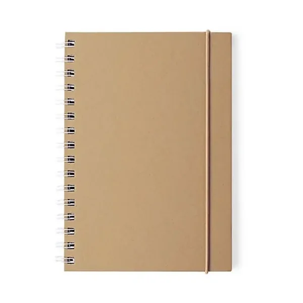 Libreta anillas ecológica con tapas rígidas