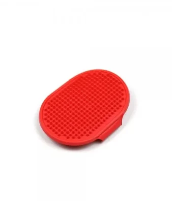 Manopla de Goma para perro Roja