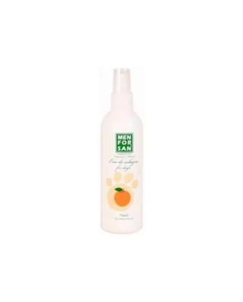 Menforsan Agua Colonia Melocotón Perro 125ml al mejor precio | Comprar en La Tienda del Pienso