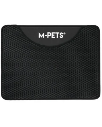 M-Pets Alfombrilla Horizontal para Arenero Negra