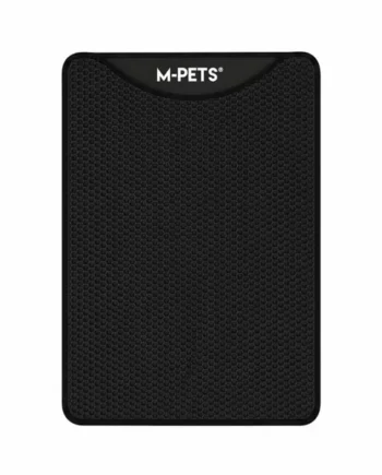 M-Pets Alfombrilla Vertical para Arenero Negra