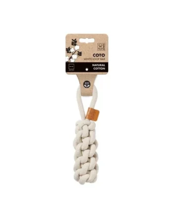 M-Pets Cuerda Trenzada Blanca Pequeña para Perro