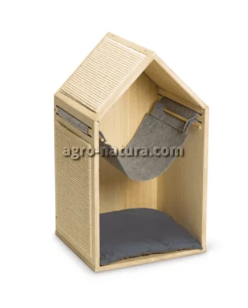 Mueble rascador de madera para gatos Migo