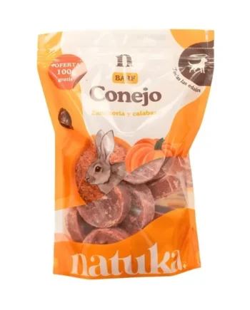 Natuka Menú BARF de Conejo para Perro
