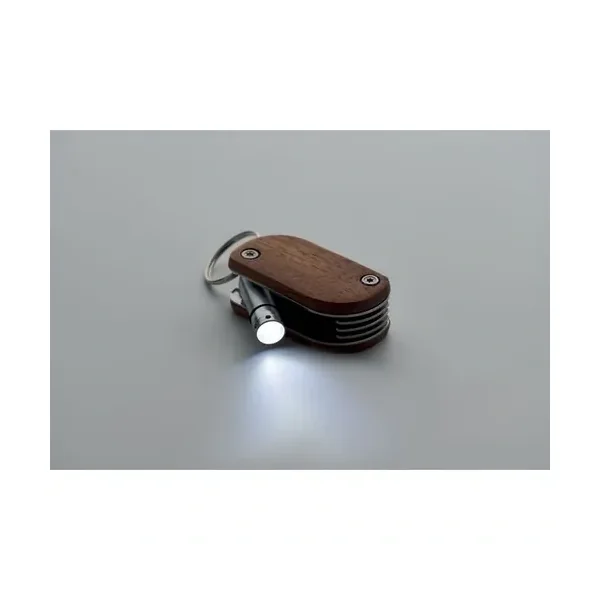Navaja multiusos de acero inoxidable con luz led