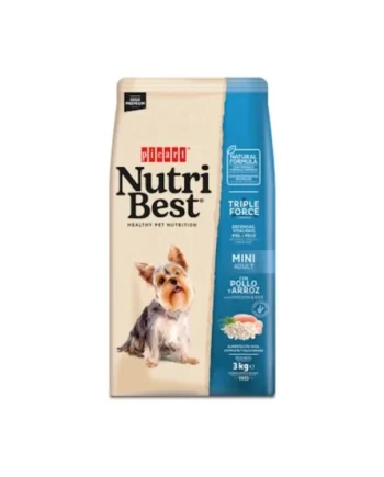 NutriBest Adult Mini con pollo y arroz - 3 kg