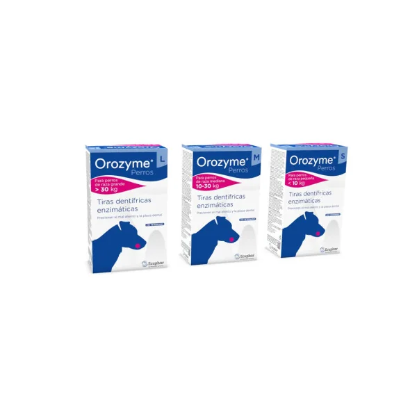 Orozyme Dog Snack Tiras Dentífricas