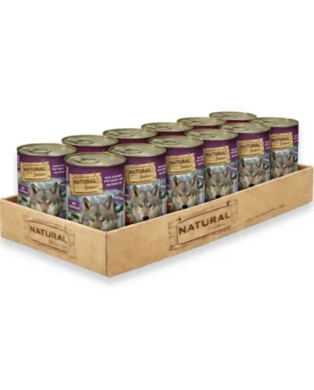 Pack 12 Latas Natural Greatness Pato y Conejo para Perro
