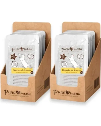 Pack 12 Sobres Puromenu Pollo (Momento de Ternura) para Gatos