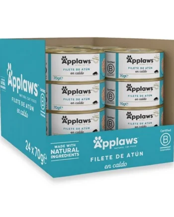 Pack 24 Latas Applaws Filete de Atún para Gato