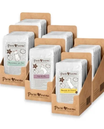 Pack 36 Sobres Puromenu Recetas de Corral (3x12) para Gato