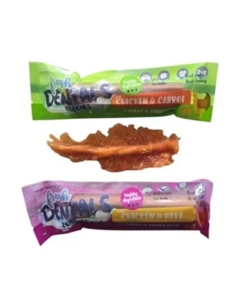 Pack 3 - snack natural (pollo) dental para perros